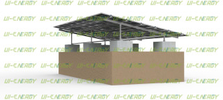 Solar Ground Mounting Structure without Ground Screw